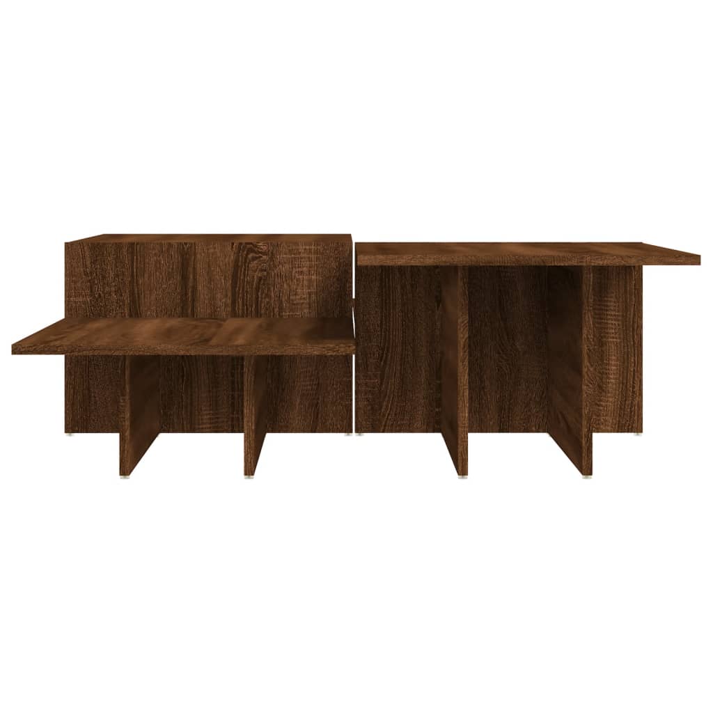 Tables Basses 2 Pcs Bois D'ingénierie