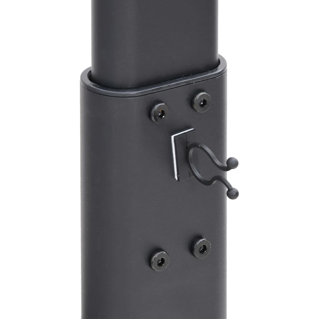 Meuble Tv D'angle 2 Niveaux Pour 32-65 Pouces Noir