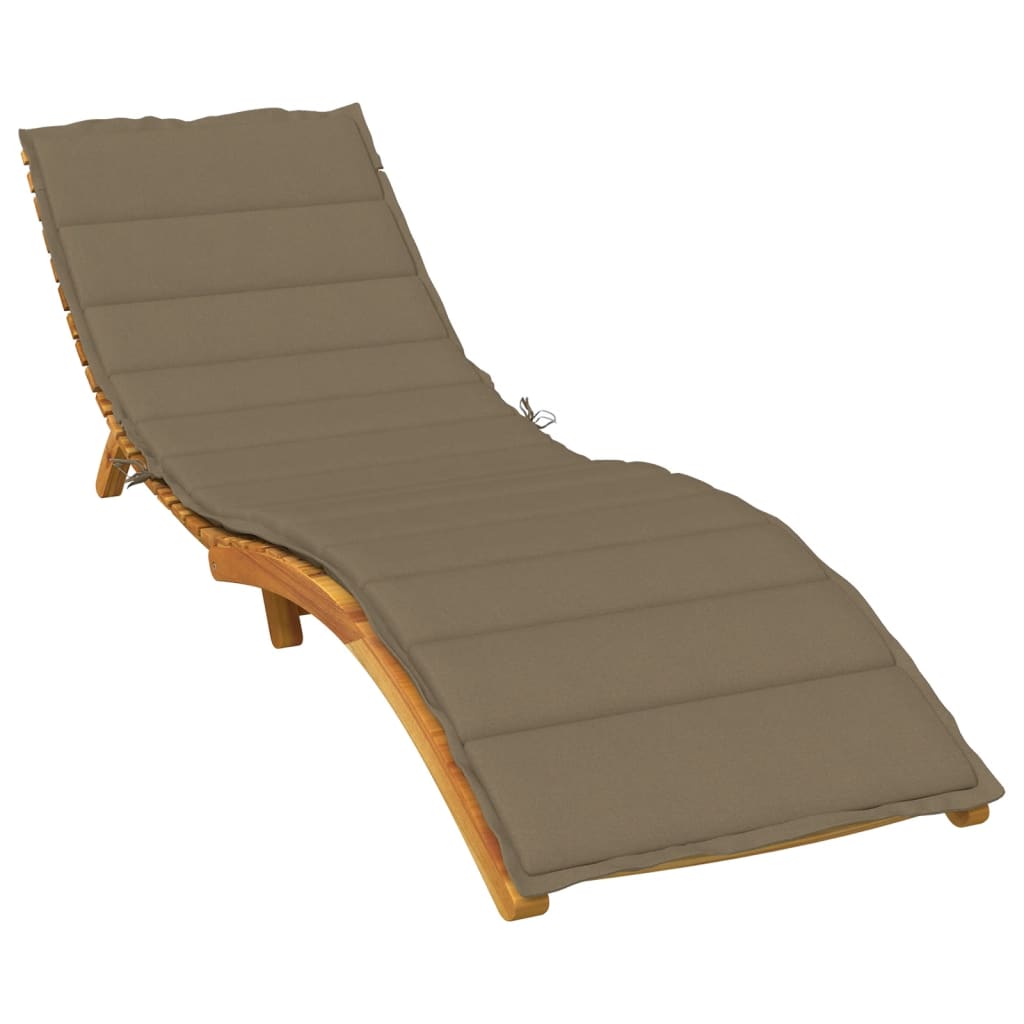Coussin De Chaise Longue Rouge Mélangé Tissu
