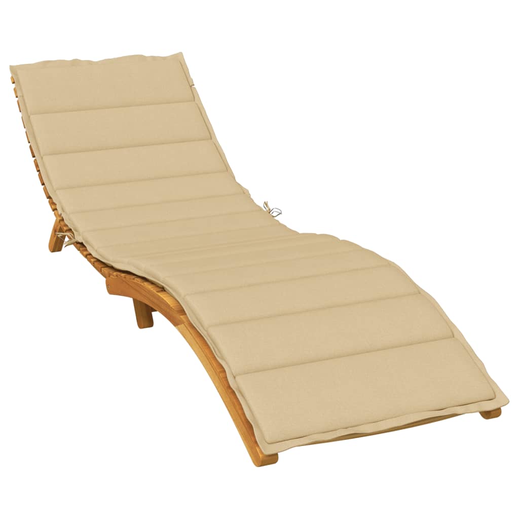 Coussin De Chaise Longue Rouge Mélangé Tissu