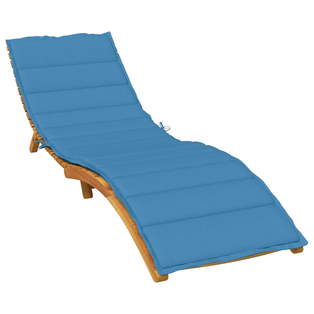 Coussin De Chaise Longue Rouge Mélangé Tissu