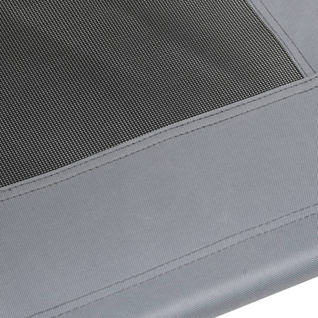 Lit Pour Chien Avec Auvent Tissu Oxford Et Acier