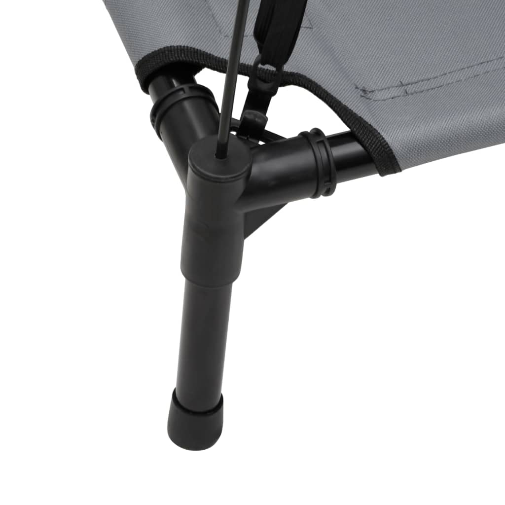 Lit Pour Chien Avec Auvent Tissu Oxford Et Acier