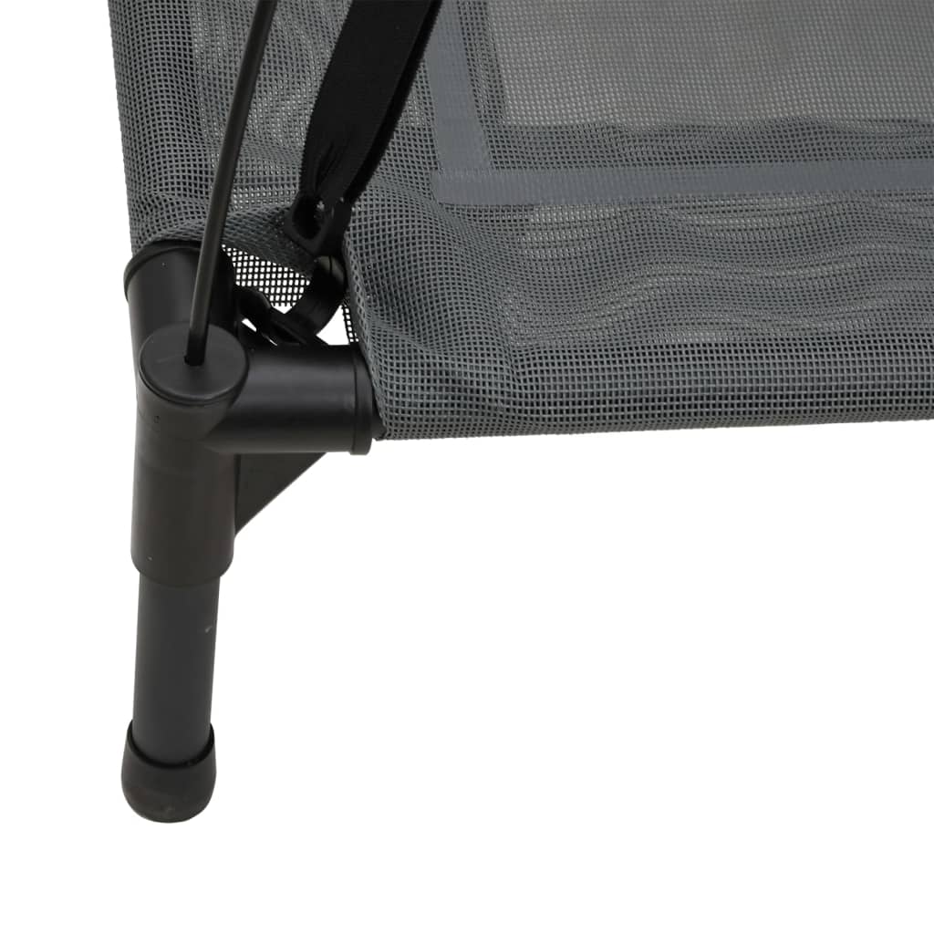 Lit Pour Chien Avec Auvent Tissu Oxford Et Acier