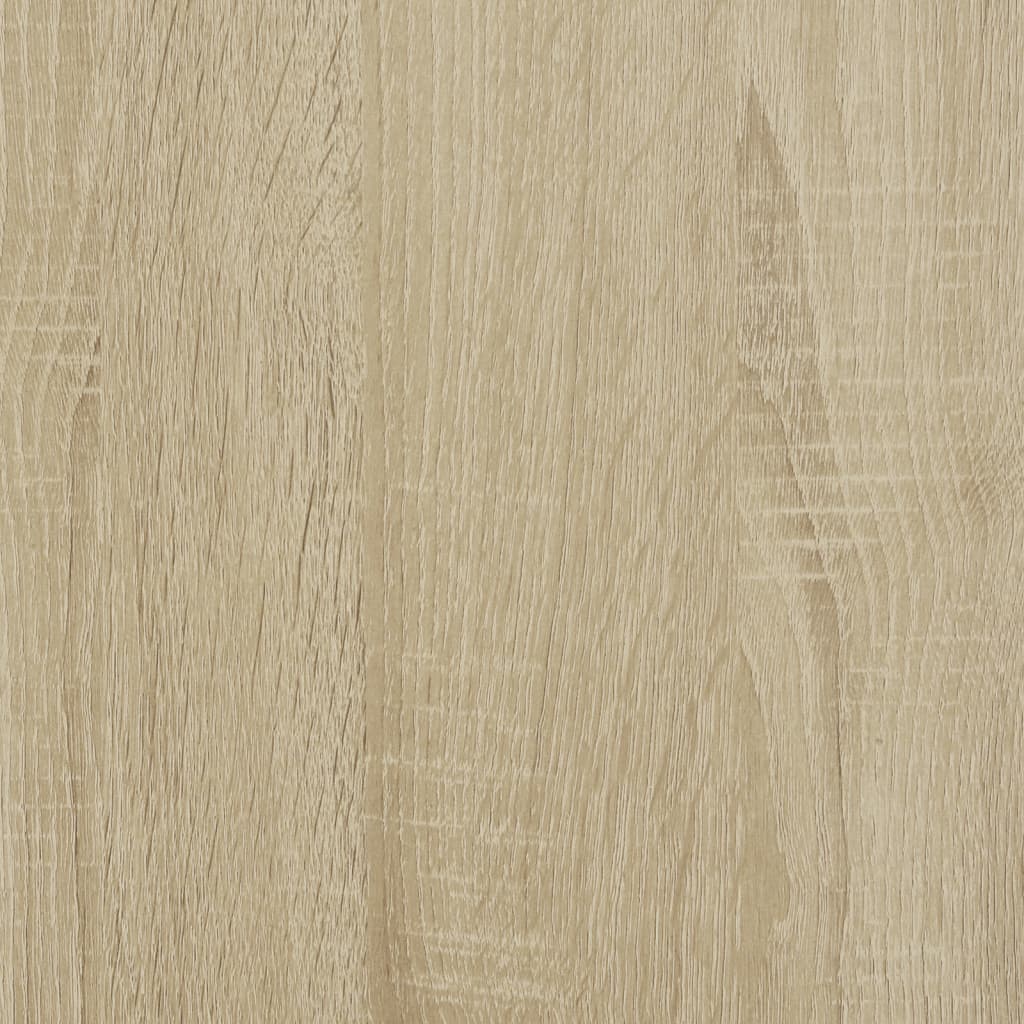 Table Basse 100X50X50Cm Bois D'ingénierie Et Métal