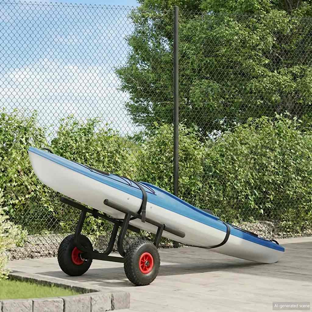 Chariots Pour Kayak 2 Pcs Aluminium