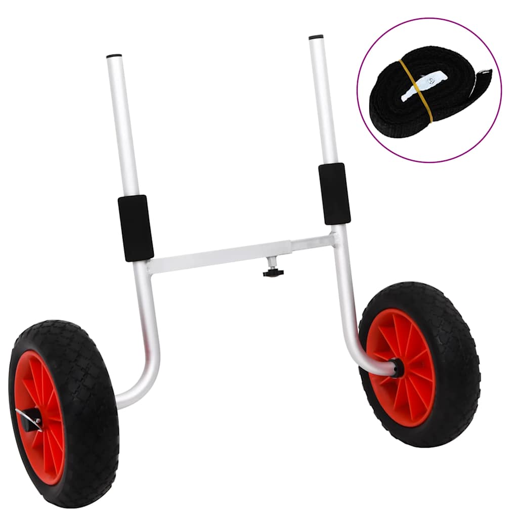 Chariots Pour Kayak 2 Pcs Aluminium