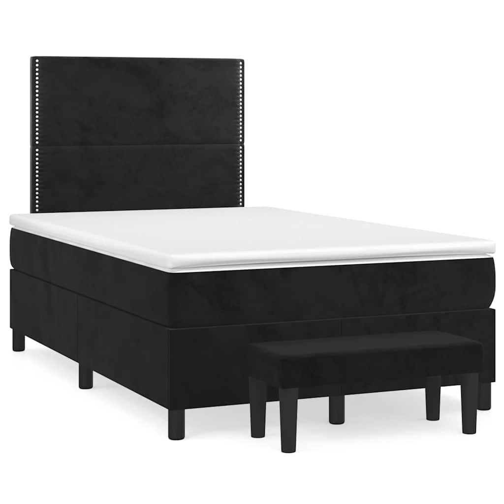 Sommier À Lattes De Lit Avec Matelas Velours