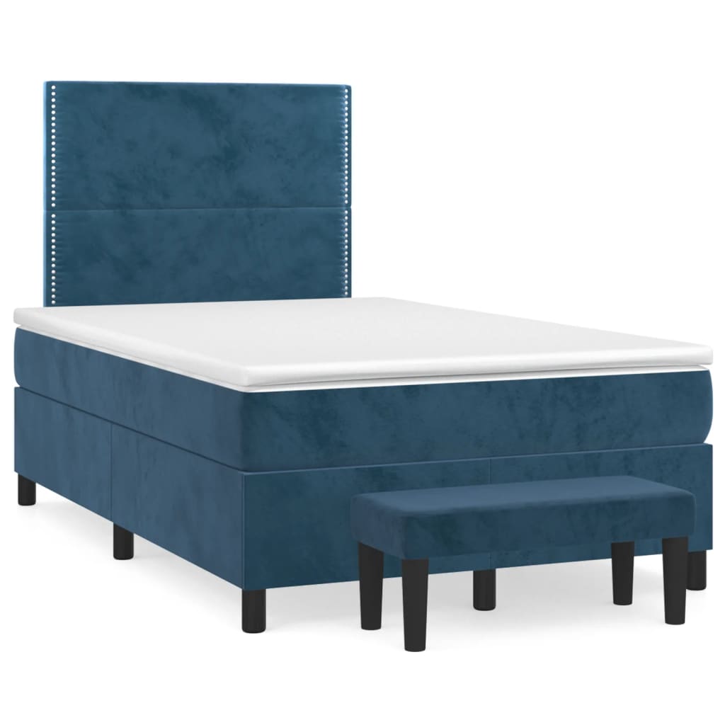 Sommier À Lattes De Lit Avec Matelas Velours