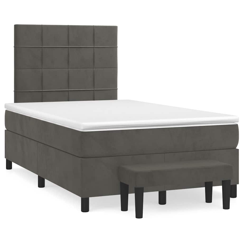 Sommier À Lattes De Lit Avec Matelas Velours