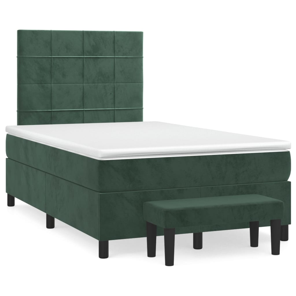 Sommier À Lattes De Lit Avec Matelas Velours