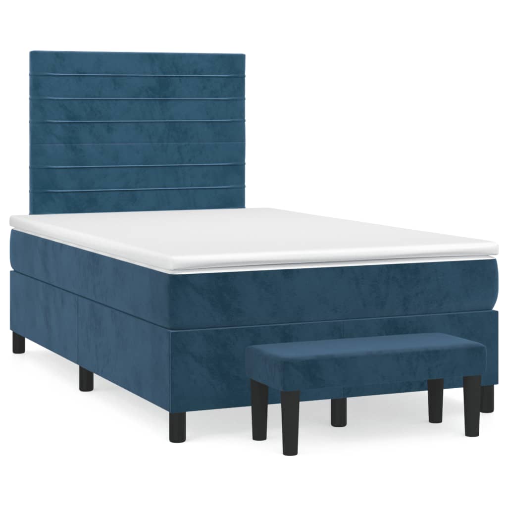 Sommier À Lattes De Lit Avec Matelas Velours