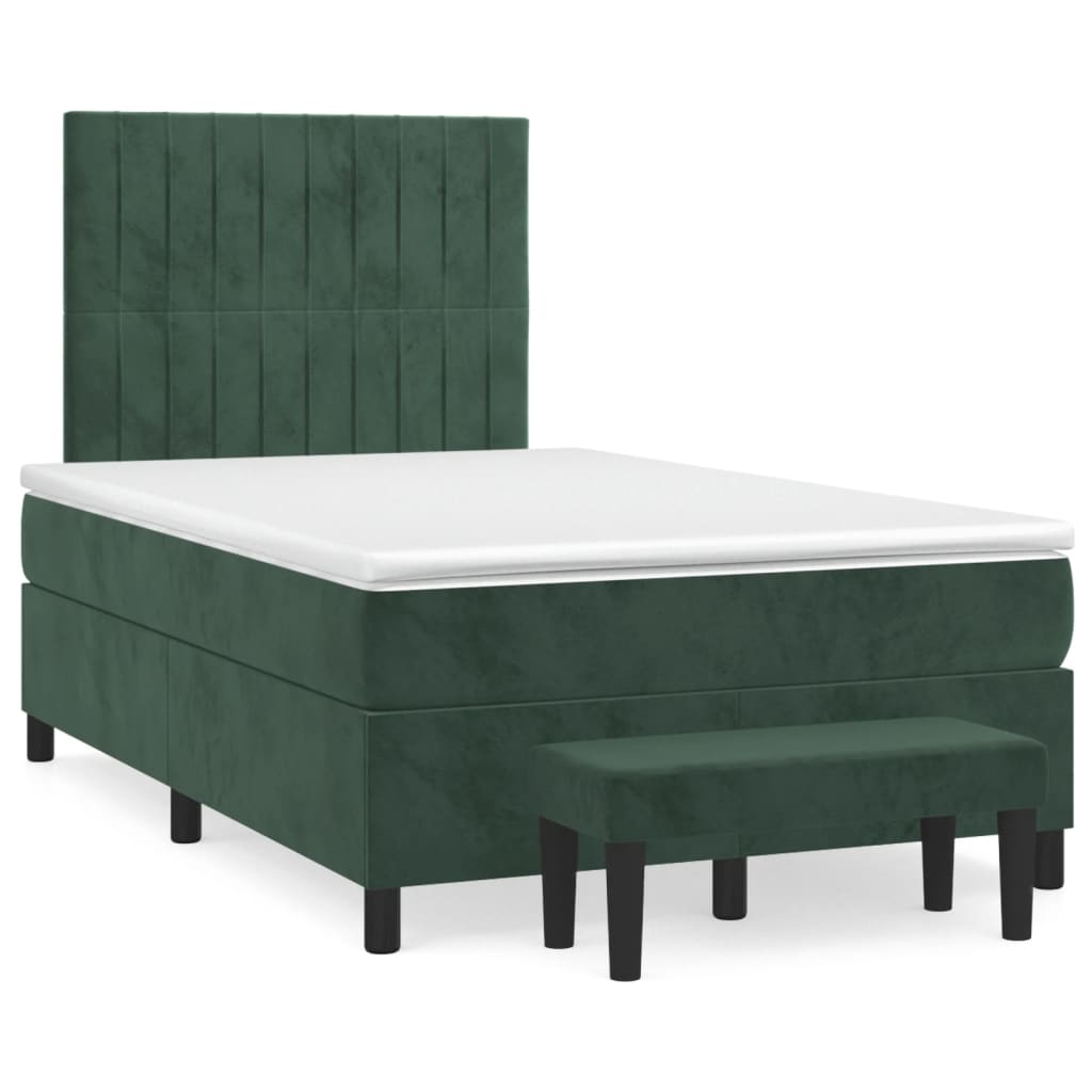 Sommier À Lattes De Lit Avec Matelas Velours
