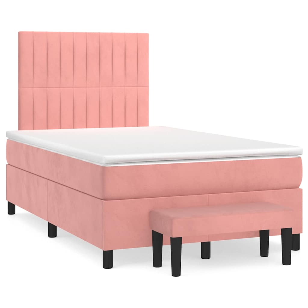 Sommier À Lattes De Lit Avec Matelas Velours