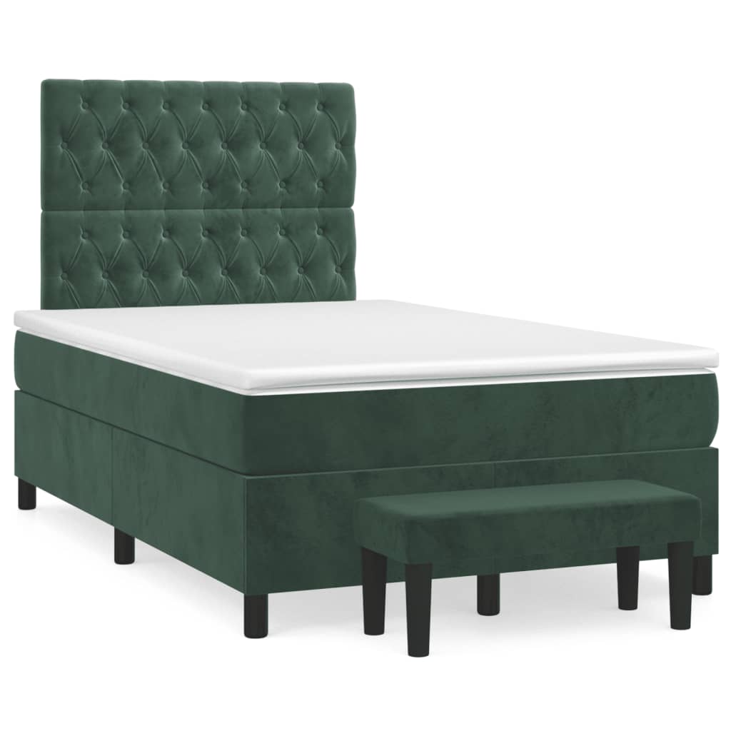 Sommier À Lattes De Lit Avec Matelas Velours
