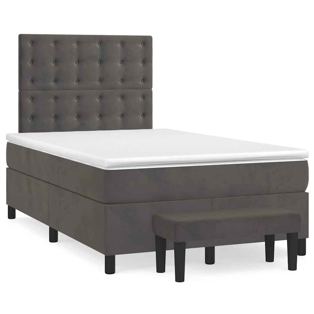 Sommier À Lattes De Lit Avec Matelas Velours