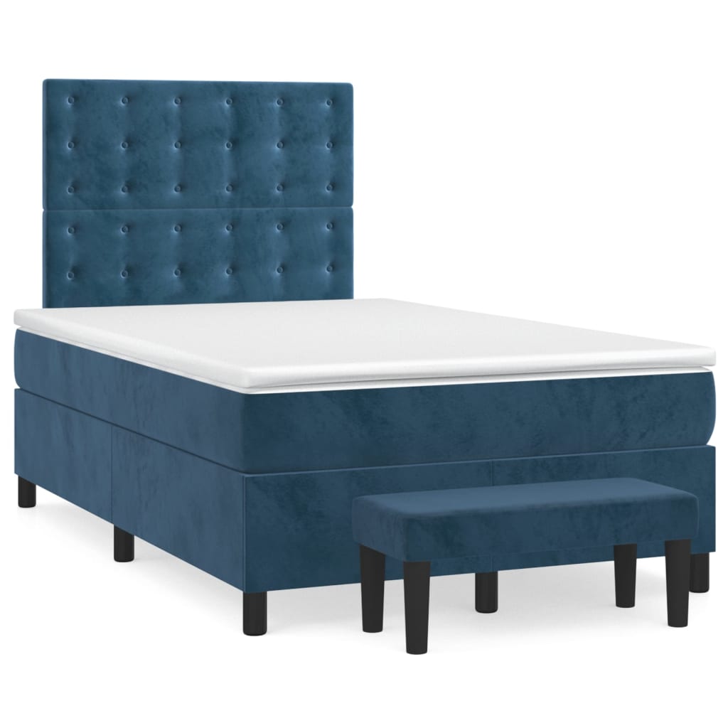 Sommier À Lattes De Lit Avec Matelas Velours