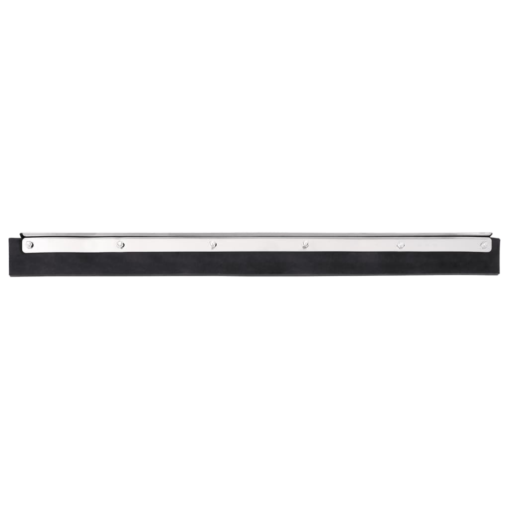 Têtes De Raclette De Sol 5 Pcs 45,5X2X5 Cm Acier Et Caoutchouc
