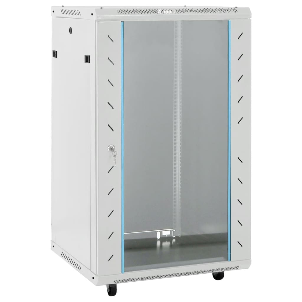 Armoire Réseau Avec Stockage 600 X 600 X 1000 Mm Acier