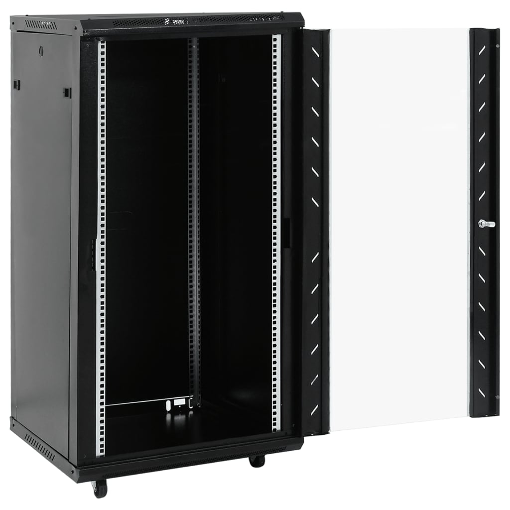 Armoire Réseau Avec Stockage 600 X 600 X 1000 Mm Acier