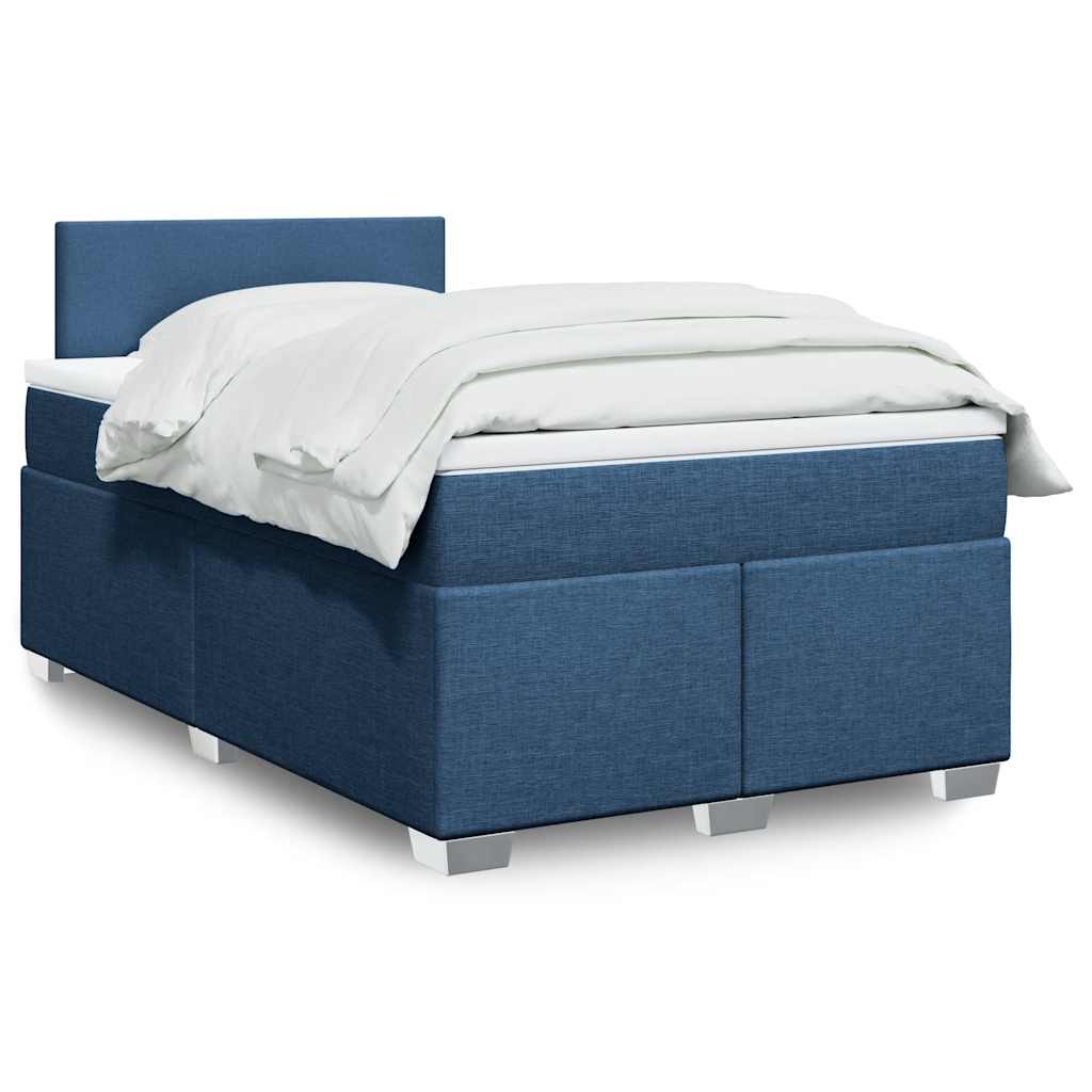 Lit Boxspring Avec Matelas Tissu
