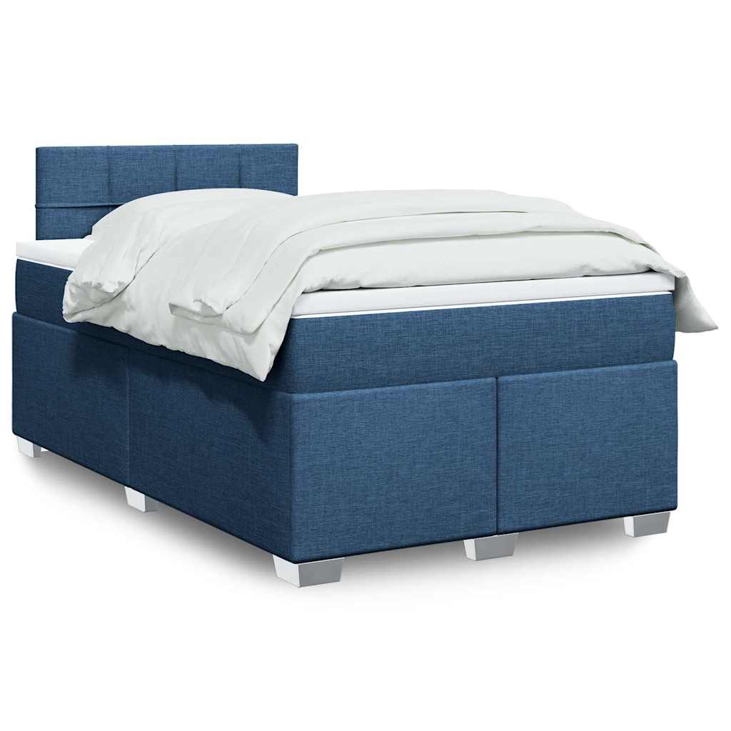 Lit Boxspring Avec Matelas Tissu
