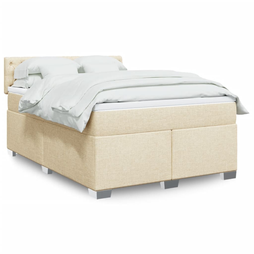 Sommier À Lattes De Lit Avec Matelas Tissu