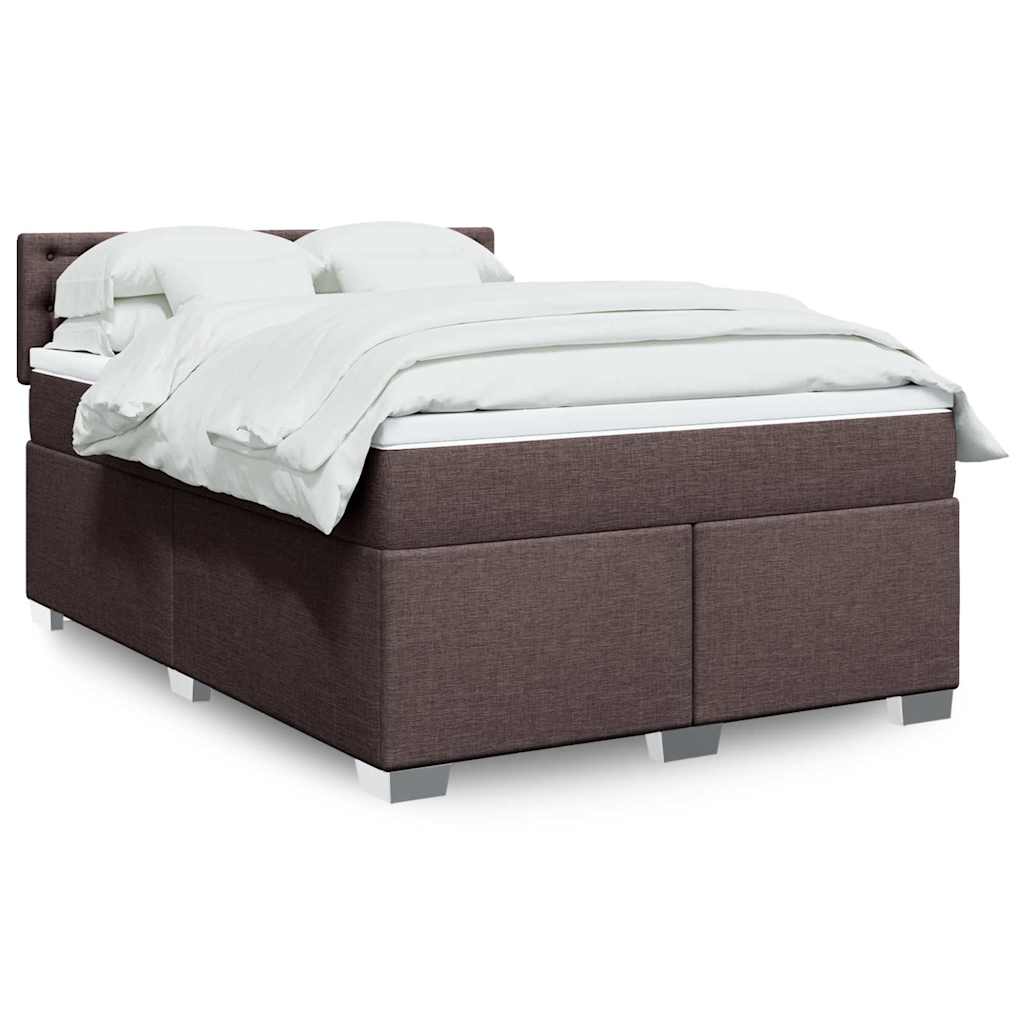 Sommier À Lattes De Lit Avec Matelas Tissu