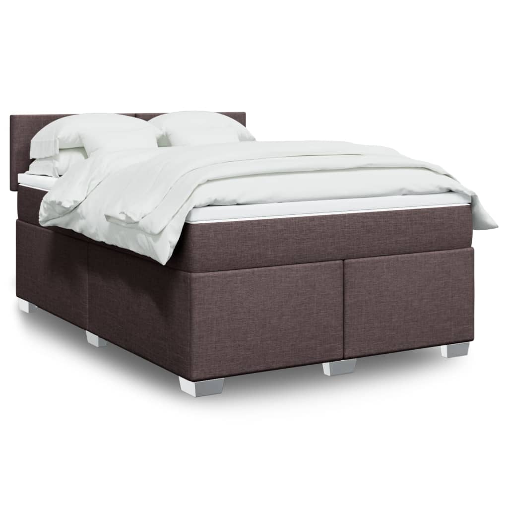 Sommier À Lattes De Lit Avec Matelas Tissu