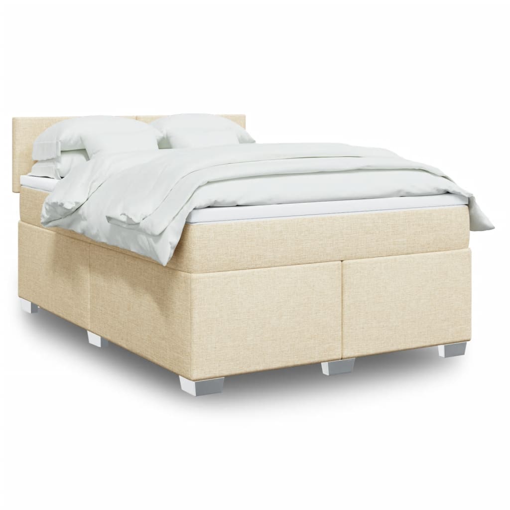 Sommier À Lattes De Lit Avec Matelas Tissu