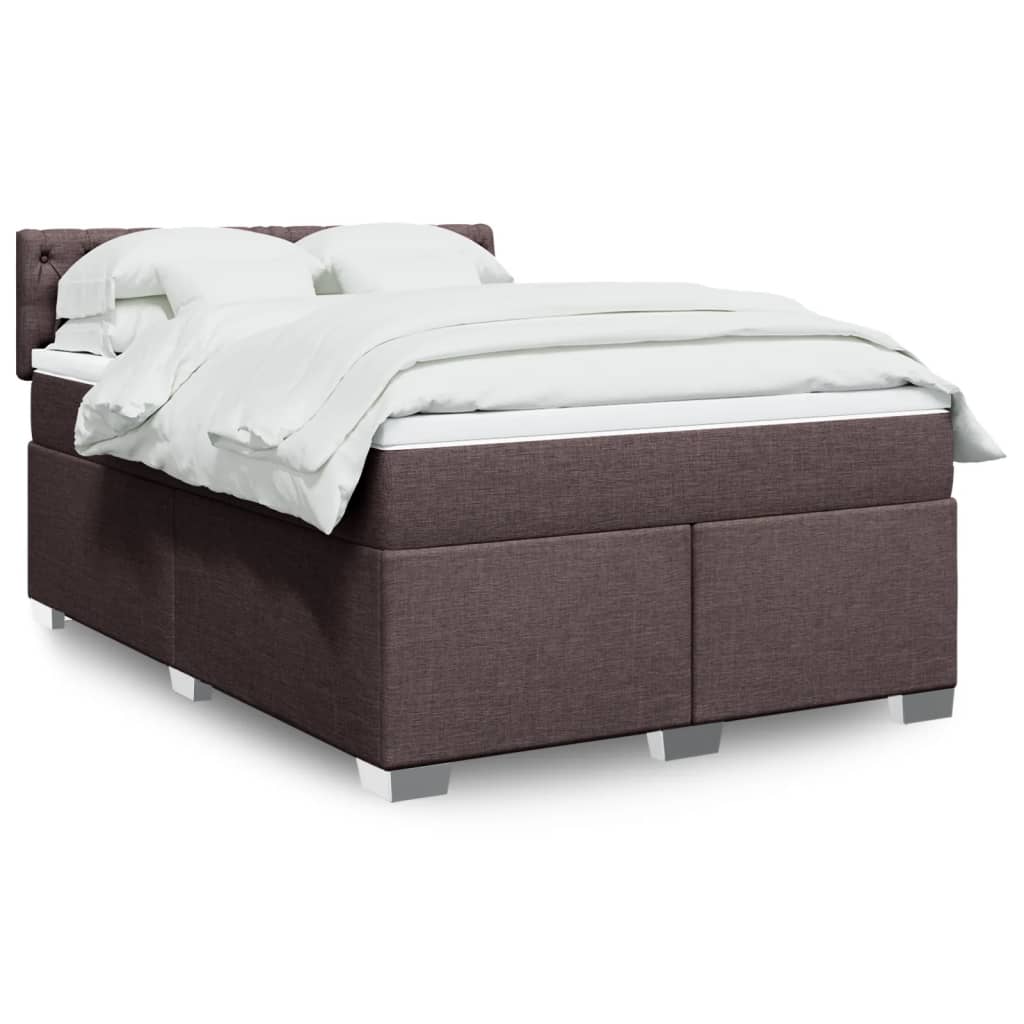 Sommier À Lattes De Lit Avec Matelas Tissu