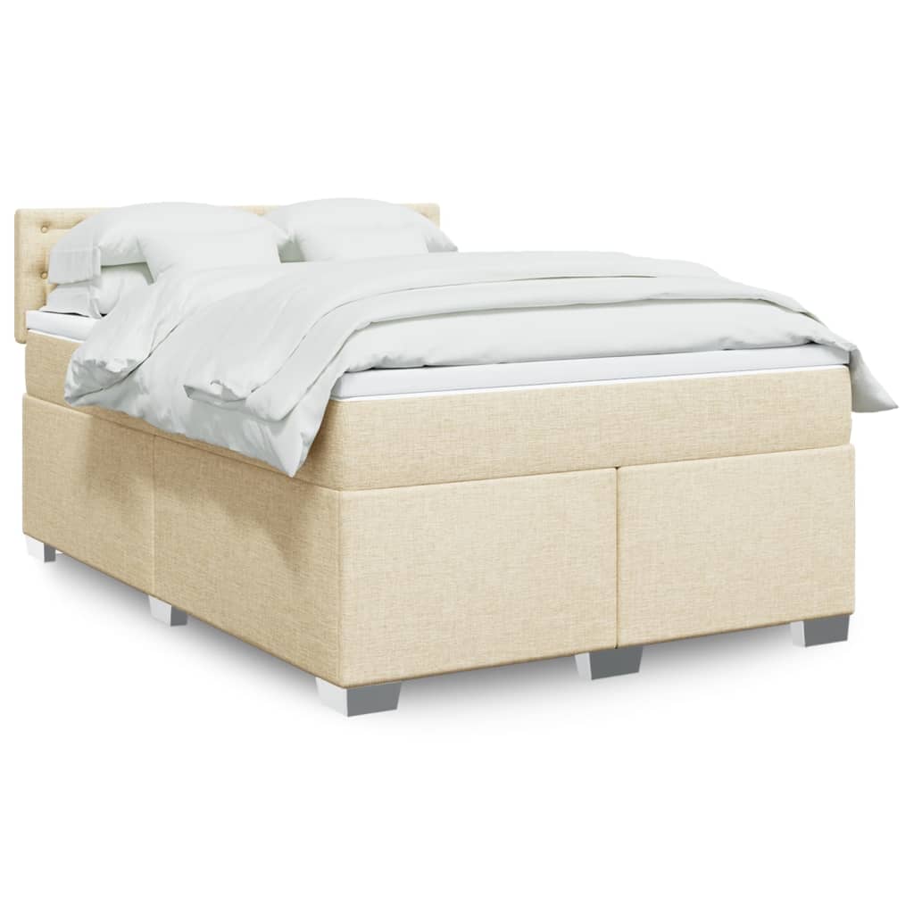 Sommier À Lattes De Lit Avec Matelas Tissu