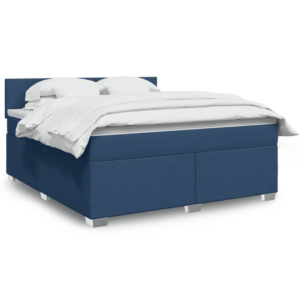 Sommier À Lattes De Lit Avec Matelas Tissu