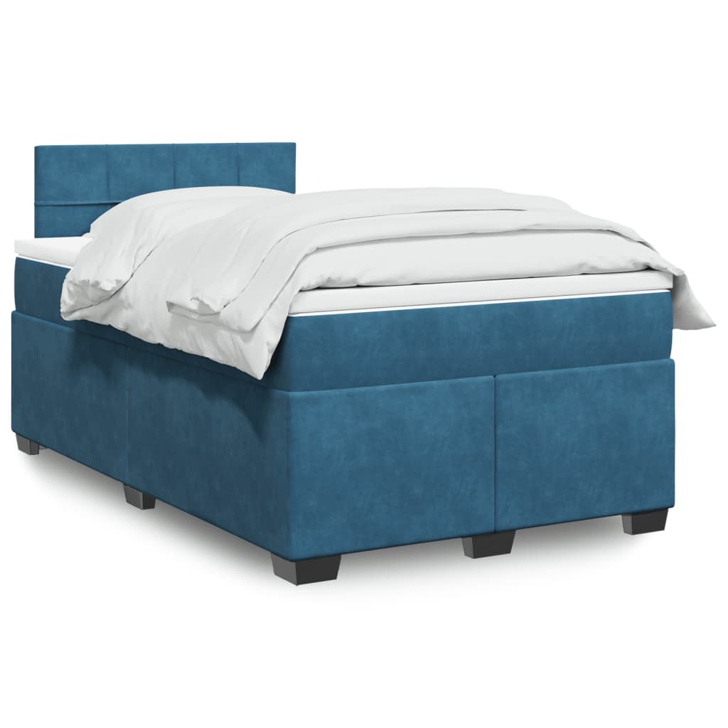 Lit Boxspring Avec Matelas Velours