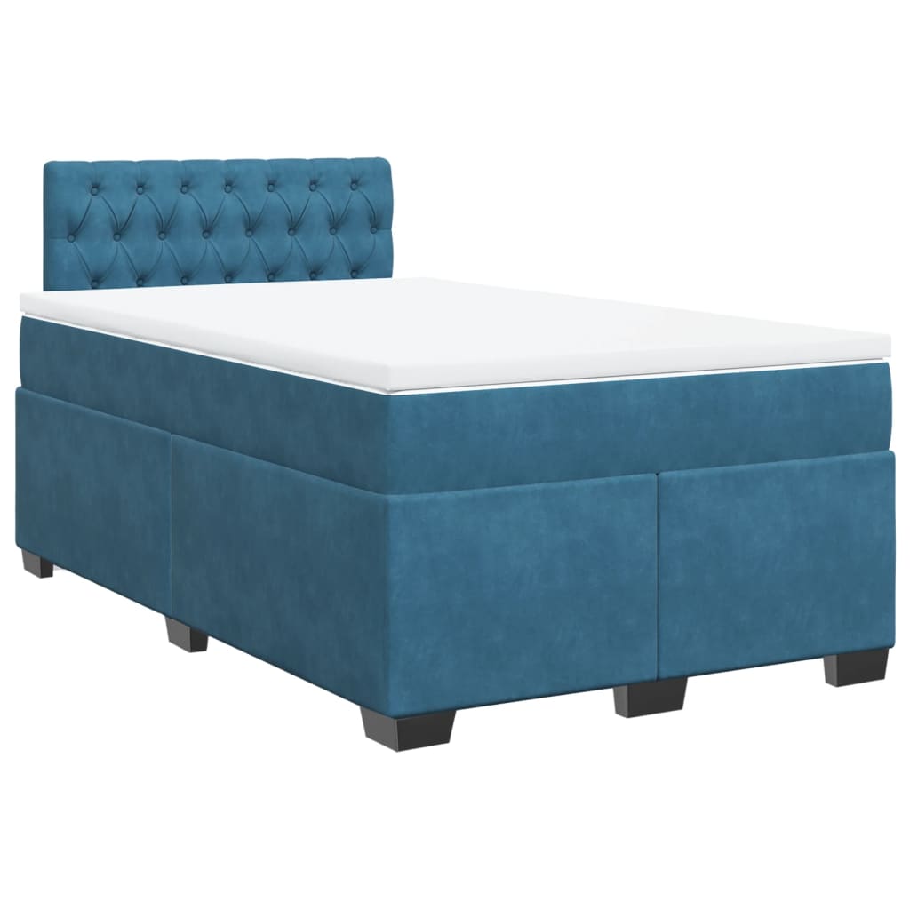 Lit Boxspring Avec Matelas Velours