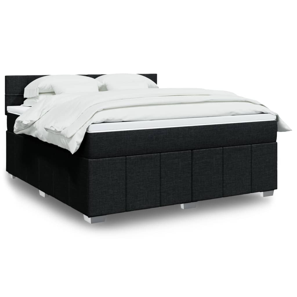 Sommier À Lattes De Lit Avec Matelas 120X200Cm Tissu