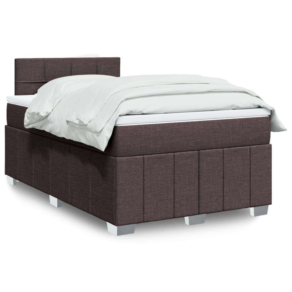 Lit Boxspring Avec Matelas Tissu