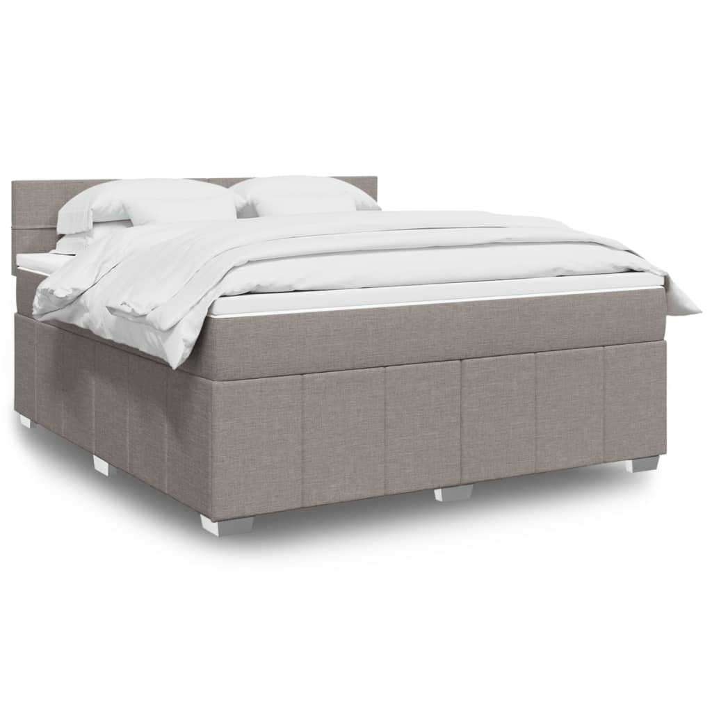 Sommier À Lattes De Lit Avec Matelas 120X200Cm Tissu