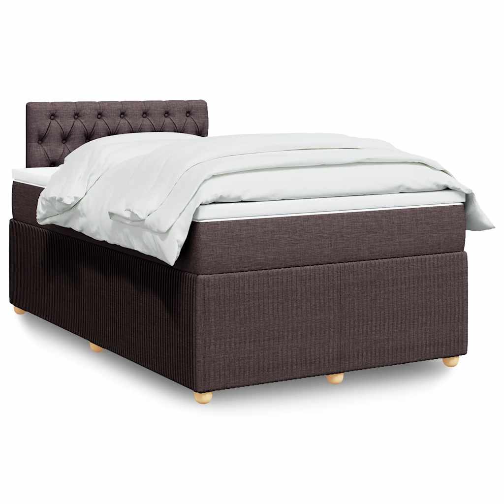 Lit Boxspring Avec Matelas Tissu