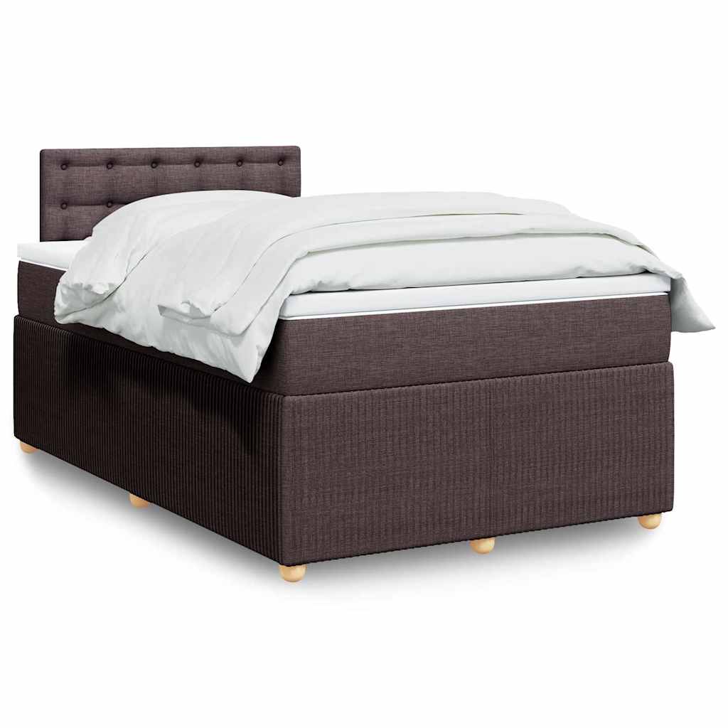 Lit Boxspring Avec Matelas Tissu