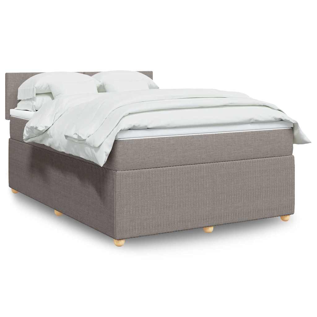 Sommier À Lattes De Lit Avec Matelas Tissu