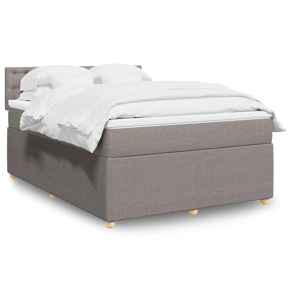 Sommier À Lattes De Lit Avec Matelas Tissu