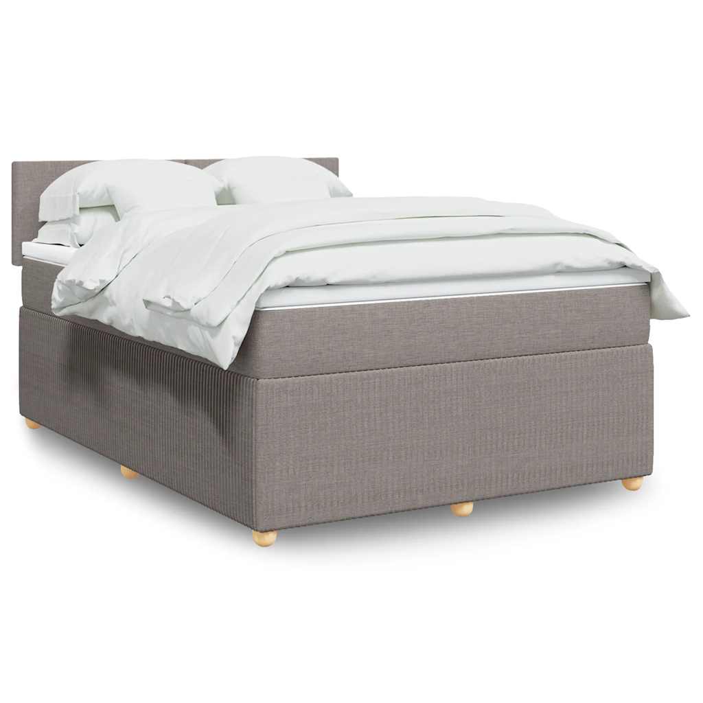 Sommier À Lattes De Lit Avec Matelas Tissu
