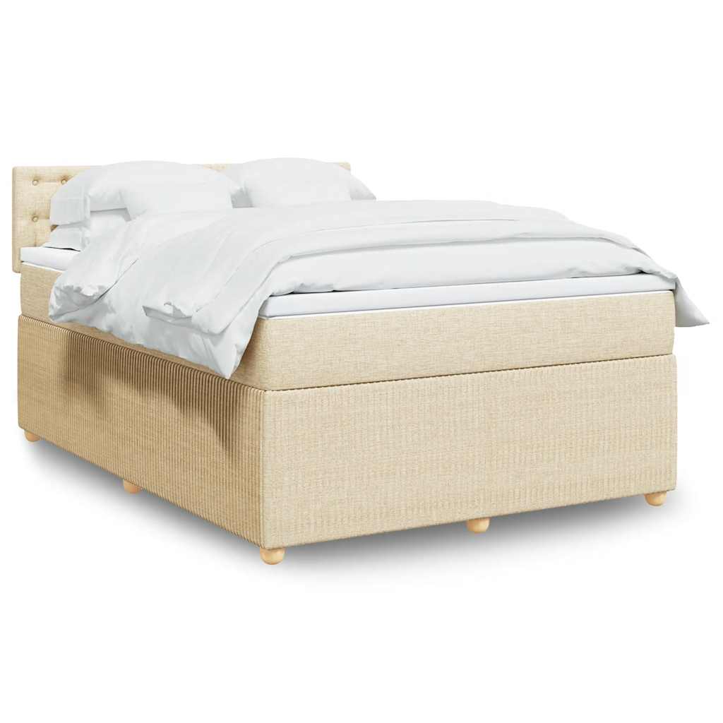 Sommier À Lattes De Lit Avec Matelas Tissu