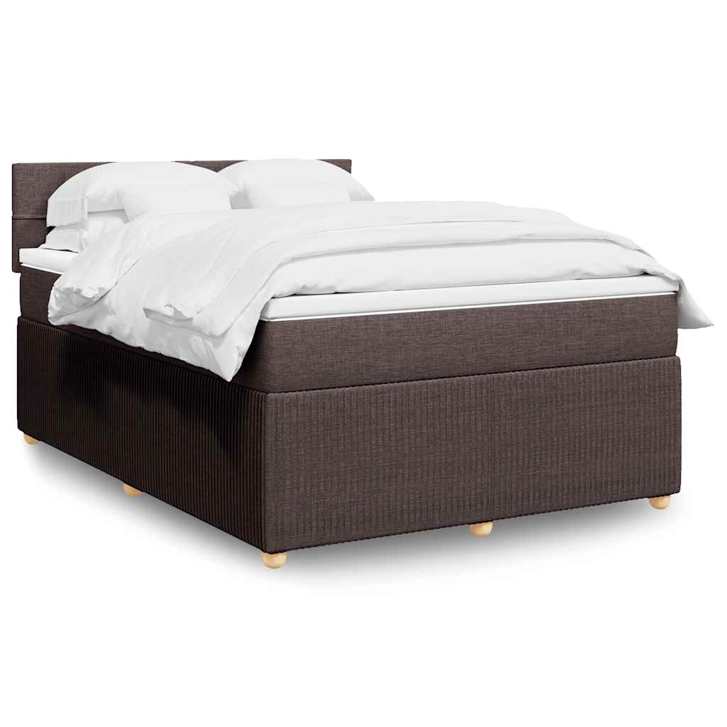 Sommier À Lattes De Lit Avec Matelas Tissu