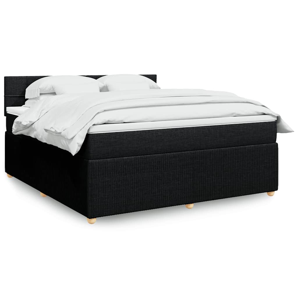Sommier À Lattes De Lit Avec Matelas Tissu