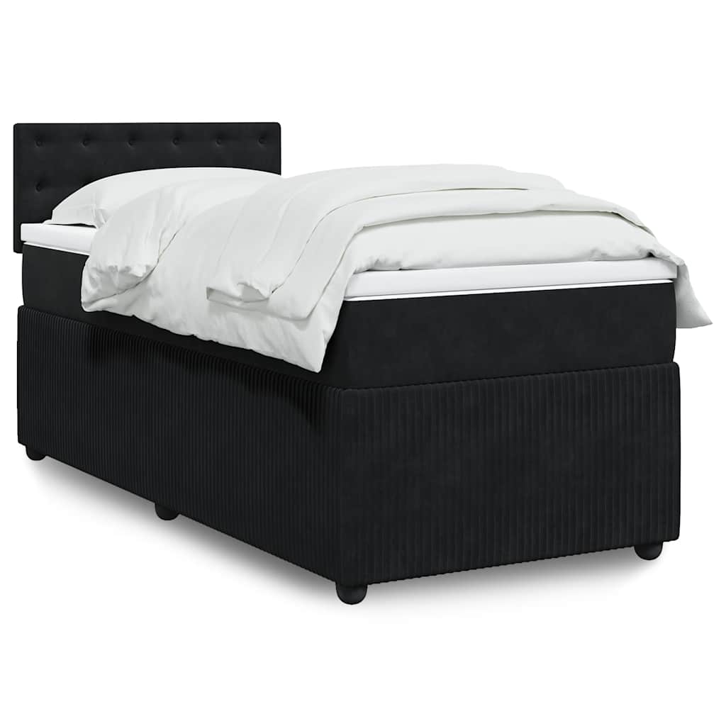 Lit Boxspring Avec Matelas Velours