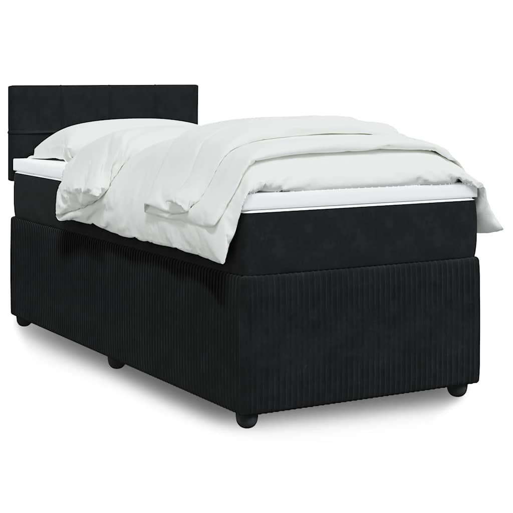 Lit Boxspring Avec Matelas Velours