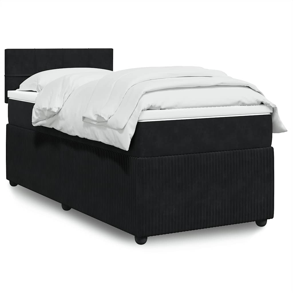 Lit Boxspring Avec Matelas Velours