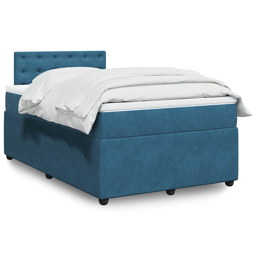 Lit Boxspring Avec Matelas Velours